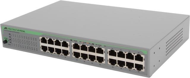 Allied Telesyn AT-FS724L Ethernet Switch 24 x 10-100Base-TX