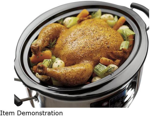 Alt view image 3 of 3 - Hamilton Beach 5 Qt. Programmable Stay or Go Slow Cooker