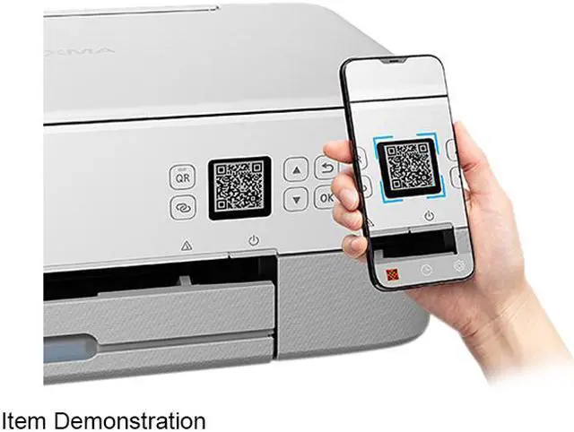 Alt view image 7 of 10 - Canon PIXMA TS5320 Wireless All-In-One Inkjet Printer - White (3773C023)