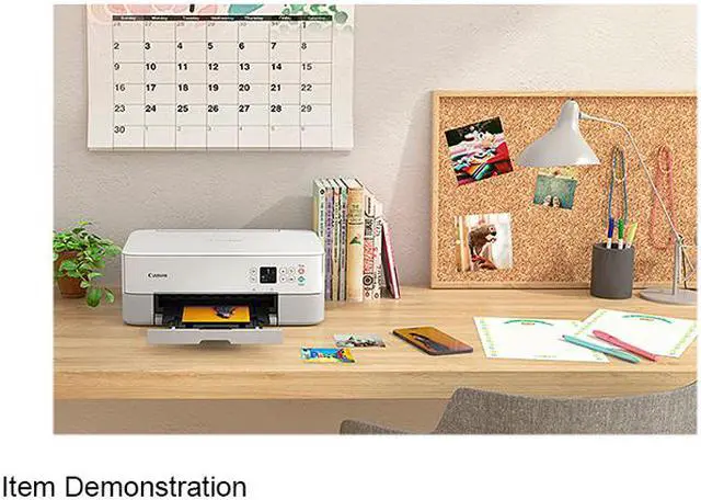 Alt view image 9 of 10 - Canon PIXMA TS5320 Wireless All-In-One Inkjet Printer - White (3773C023)