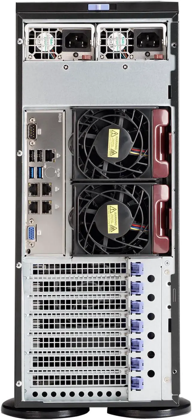 Alt view image 3 of 3 - Supermicro SuperServer Dual Socket R3 (LGA 2011) Intel Xeon processor E5-2600 7048R-C1RT4+