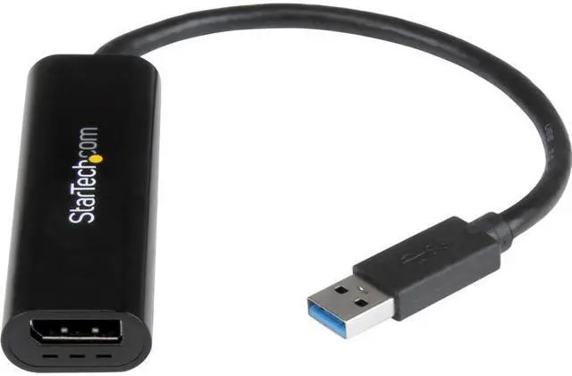 Main image of StarTech.com Slim USB 3.0 to DisplayPort Adapter - External USB Video Card