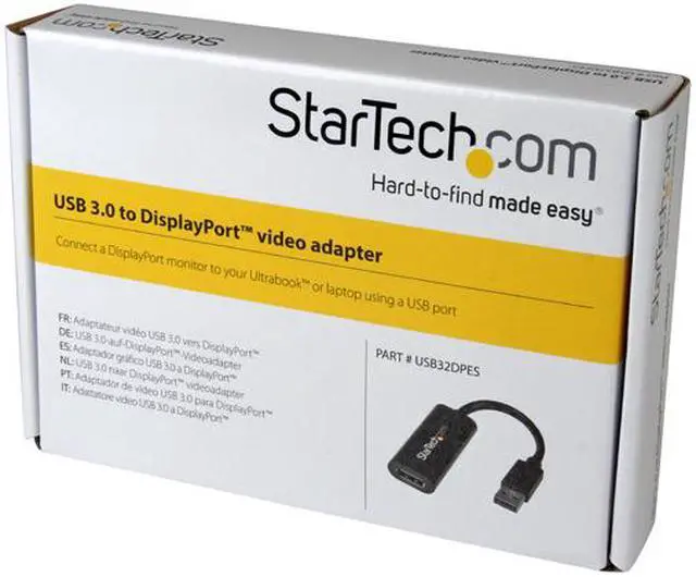Alt view image 4 of 4 - StarTech.com Slim USB 3.0 to DisplayPort Adapter - External USB Video Card