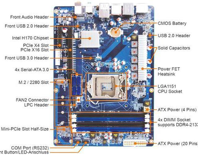 Alt view image 6 of 8 - Shuttle XPC Cube SH170R6 Intel Socket LGA1151 Intel H170 1 x HDMI Mini PC with Intel Skylake Platform