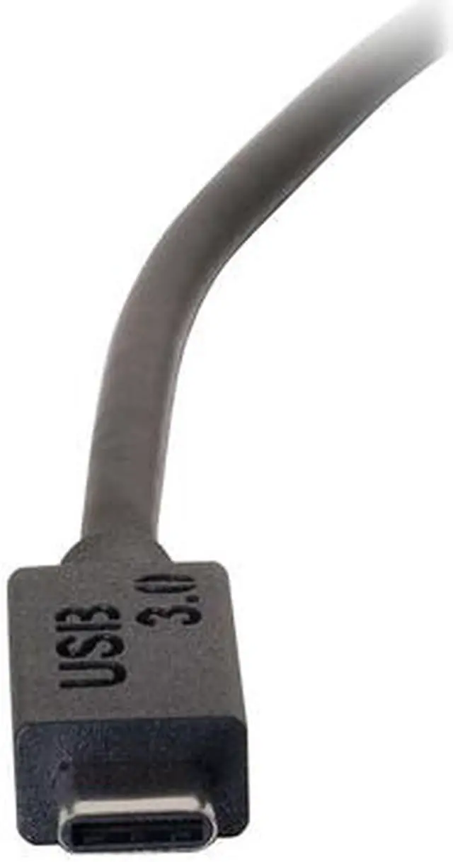 Alt view image 4 of 5 - C2G 28866 6FT USB 3.0 (USB 3.1 GEN 1) USB-C TO USB-B CABLE M/M - BLACK