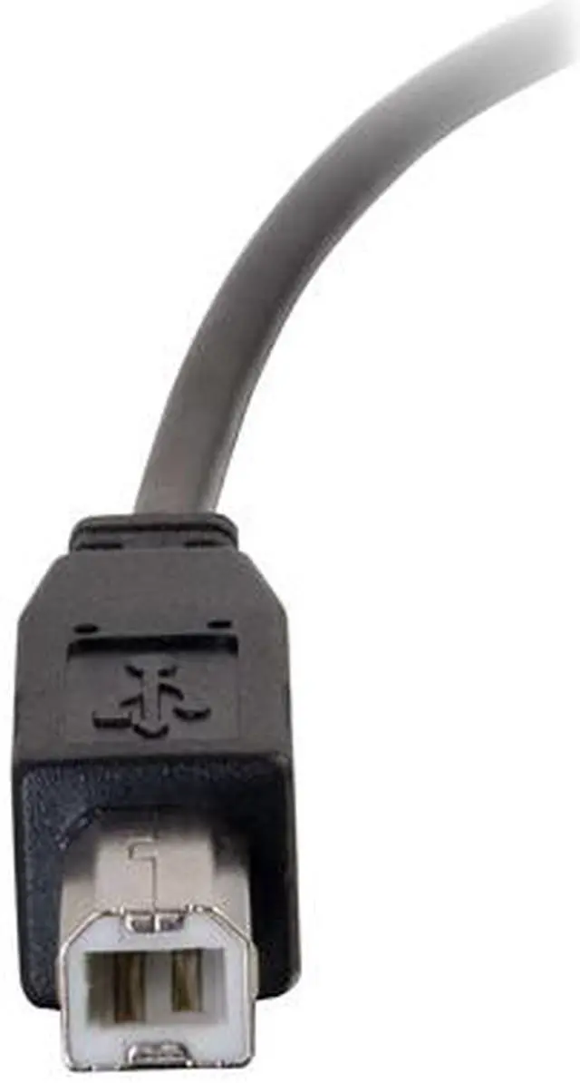 Alt view image 5 of 5 - C2G 28858 3FT USB 2.0 USB-C TO USB-B CABLE M/M - BLACK