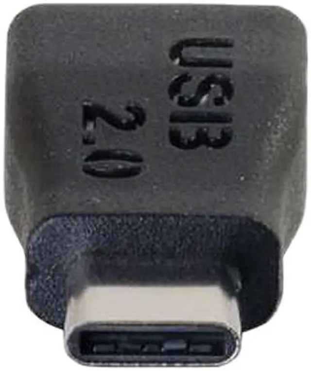 Alt view image 2 of 7 - C2G USB 2.0 USB Type C to USB Micro B Adapter M/F - USB C to Phone Black