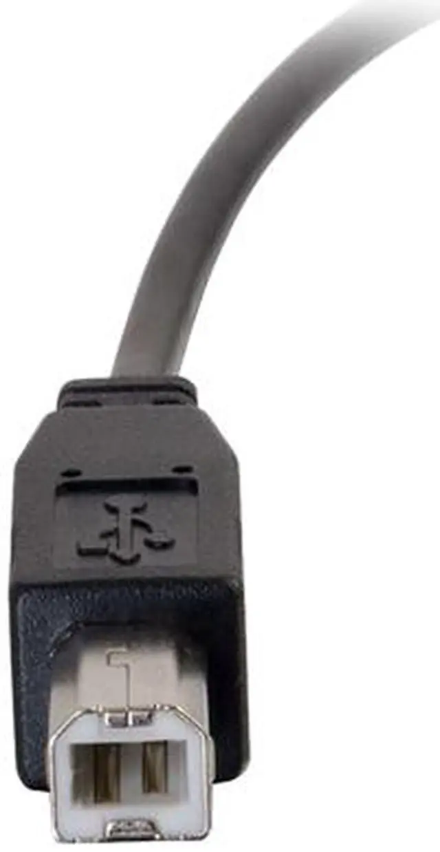 Alt view image 5 of 5 - C2G 12ft, USB 2.0 Type C, USB B
