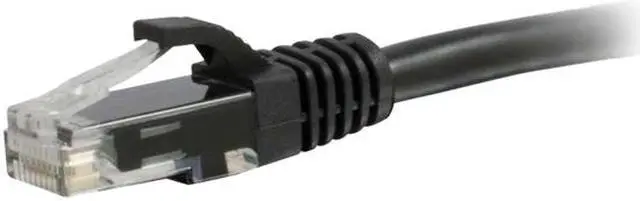 Main image of C2G 00724 Cat6a Cable - Snagless Unshielded Ethernet Network Patch Cable, Black (2 Feet, 0.60 Meters)