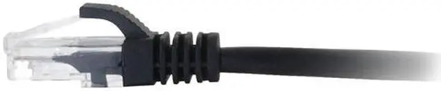 Alt view image 3 of 3 - C2G 00724 Cat6a Cable - Snagless Unshielded Ethernet Network Patch Cable, Black (2 Feet, 0.60 Meters)