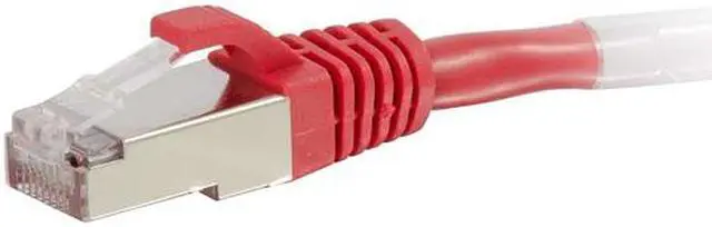 Alt view image 3 of 3 - Cables to Go 00849 Cat6 Snagless Shielded (STP) Network Patch Cable, Red (8 Feet/2.43 Meters)