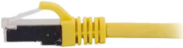 Alt view image 4 of 4 - C2G / Cables to Go 00863 Cat6 Snagless Shielded (STP) Network Patch Cable, Yellow (5 Feet/1.52 Meters)