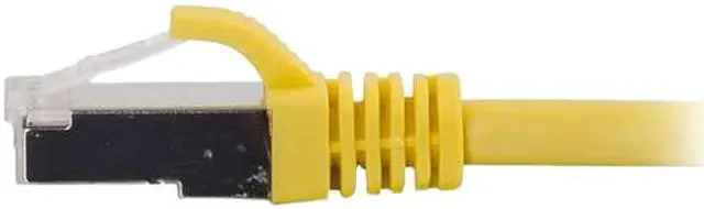 Alt view image 3 of 3 - C2G 00868 Cat6 Cable - Snagless Shielded Ethernet Network Patch Cable, Yellow (10 Feet, 3.04 Meters)