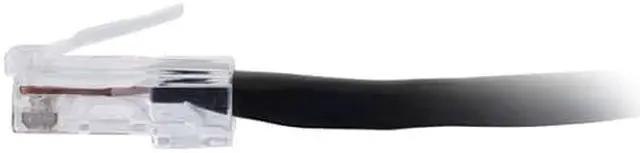Alt view image 2 of 2 - C2G Cables Cat6 Non-Booted Unshielded Network Patch Cable, Black (00963)