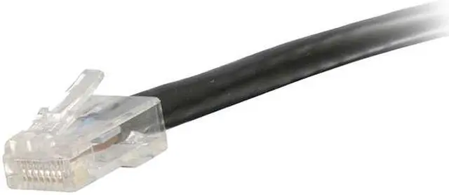 Main image of C2G Cables Cat6 Non-Booted Unshielded Network Patch Cable, Black (00963)