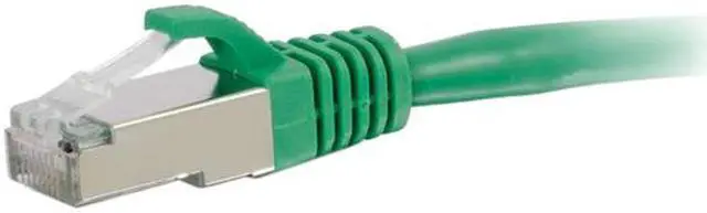 Alt view image 2 of 3 - C2G 00840 30FT CAT6 SNAGLESS SHIELDED (STP) ETHERNET NETWORK PATCH CABLE - GREEN