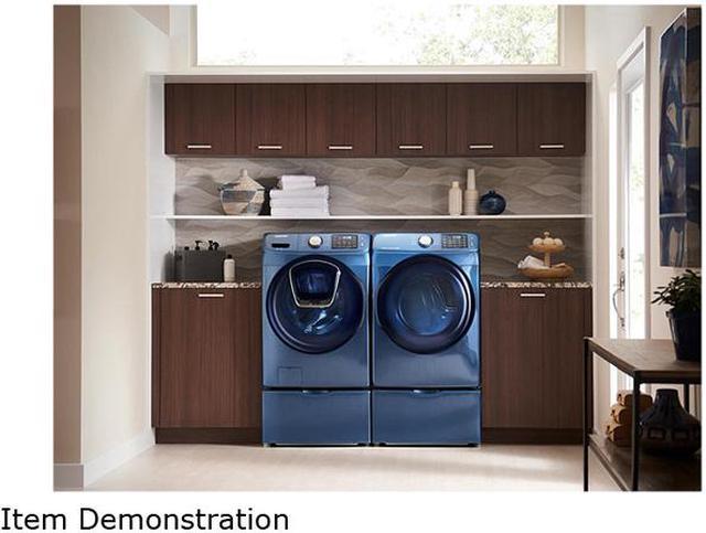 samsung washer and dryer azure blue