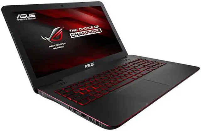 Alt view image 3 of 20 - ASUS ROG 15.6" GL551VW-DS51 Intel Core i5 6300HQ (2.30 GHz) NVIDIA GeForce GTX 960M 8 GB DDR4 Memory 1 TB HDD FHD Windows 10 Home 64-Bit Gaming Laptop