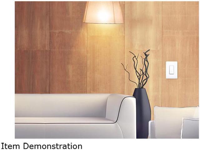 Alt view image 3 of 4 - Kasa Smart Light Switch HS200, Single Pole, Needs Neutral Wire, 2.4GHz Wi-Fi Light Switch Works with Alexa and Google Home, UL Certified, No Hub Required , White