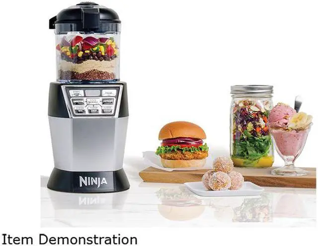 Alt view image 3 of 6 - Ninja Nutri Ninja Nutri Bowl Duo Auto-IQ Blender with 2 Cups NN102