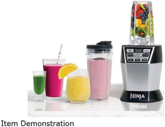 Alt view image 4 of 6 - Ninja Nutri Ninja Nutri Bowl Duo Auto-IQ Blender with 2 Cups NN102
