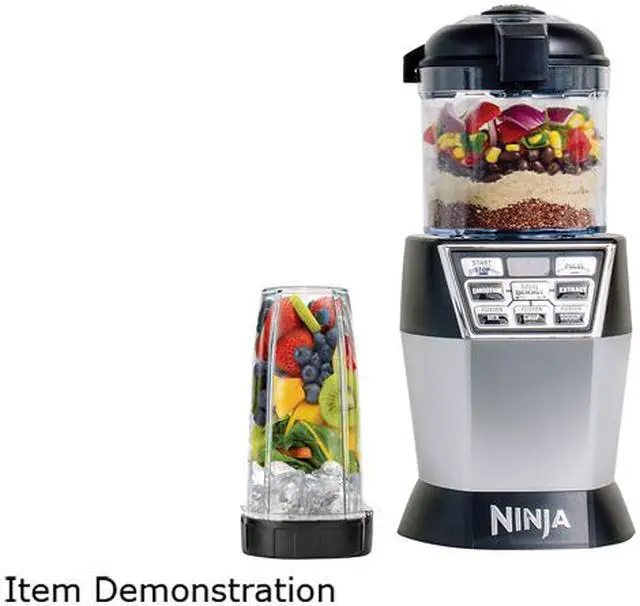Alt view image 2 of 6 - Ninja Nutri Ninja Nutri Bowl Duo Auto-IQ Blender with 2 Cups NN102