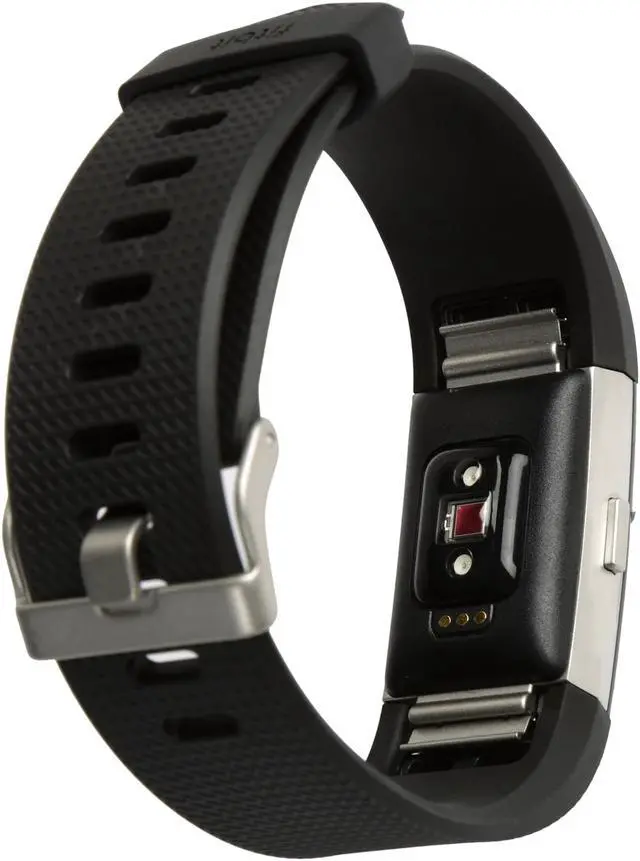 Alt view image 4 of 4 - Fitbit Charge 2 Heart Rate and Fitness Wristband Large - Black