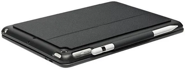 Alt view image 4 of 4 - Logitech Slim Combo Keyboard/Cover Case iPad (2017), iPad (2018) - Black