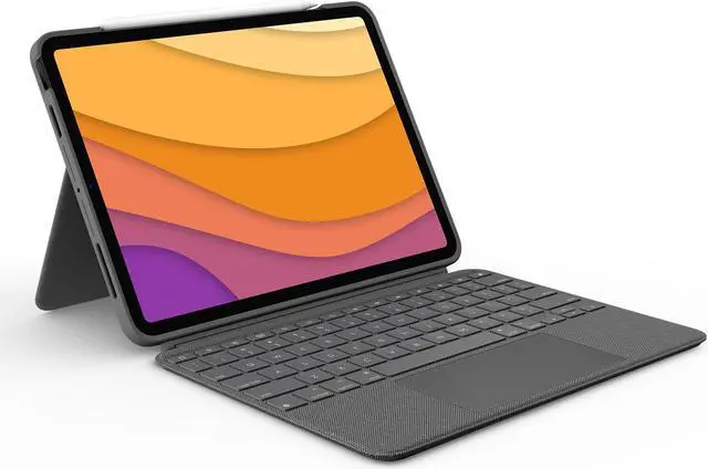 Main image of Logitech Combo Touch iPad Air (4th, 5th gen - 2020, 2022) Keyboard Case - Detachable Backlit Keyboard with Kickstand, Trackpad, Smart Connector