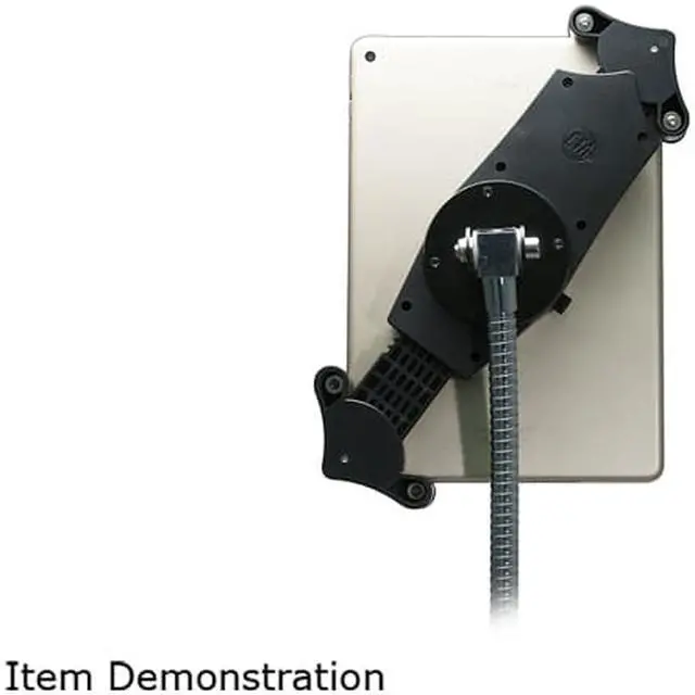 Alt view image 3 of 5 - CTA Digital Compact Gooseneck Floor Stand for 7-13" Tablets (PAD-CGS)