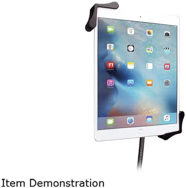 Alt view image 2 of 5 - CTA Digital Compact Gooseneck Floor Stand for 7-13" Tablets (PAD-CGS)