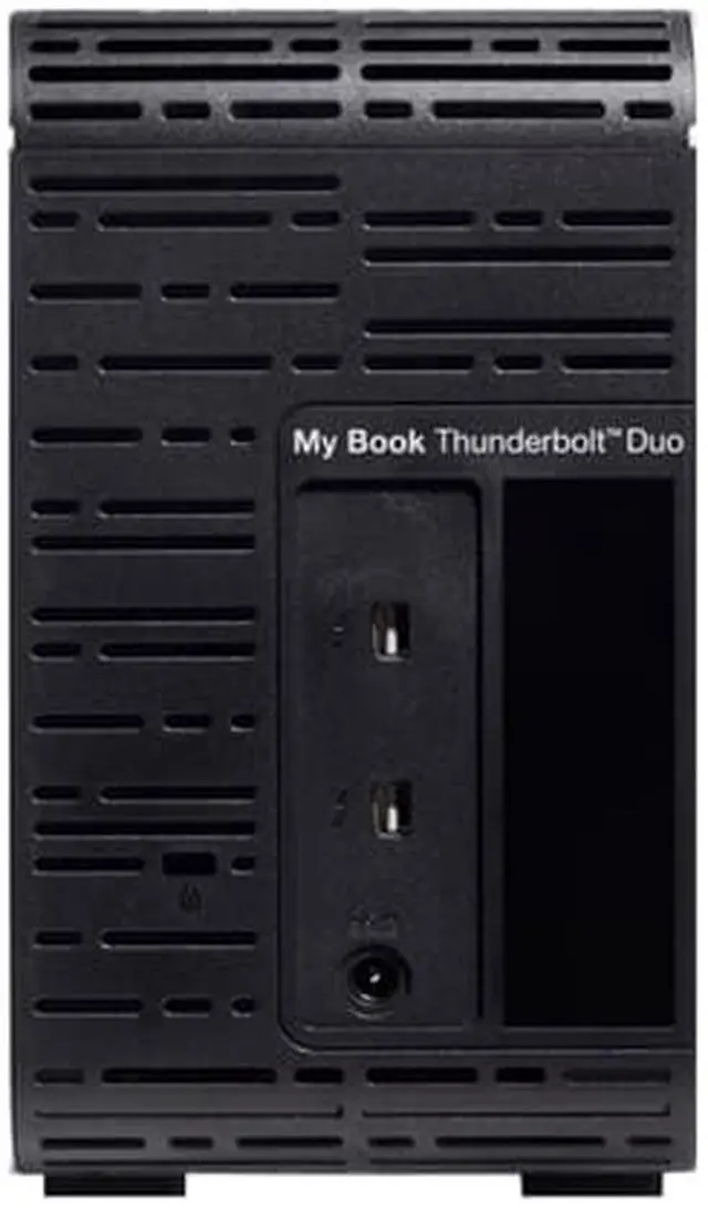 Alt view image 5 of 5 - WD 8TB My Book Thunderbolt Duo Desktop RAID External Hard Drive - Thunderbolt - WDBUTV0080JSL-NESN