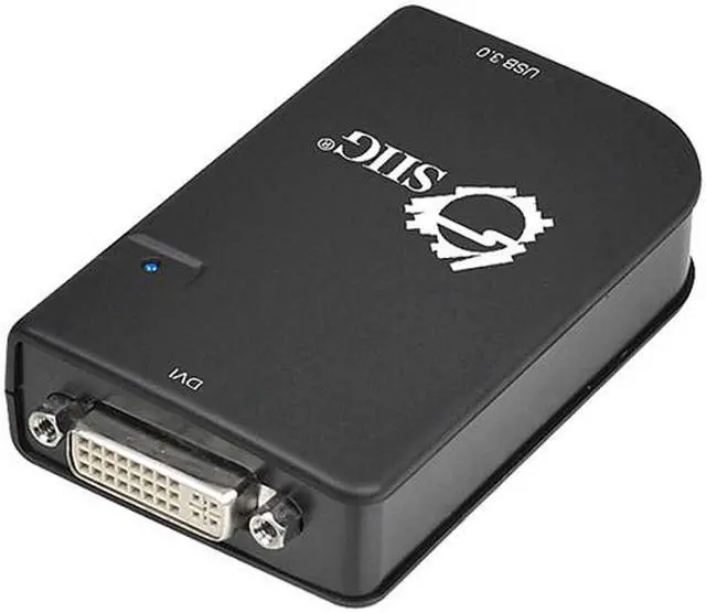 Alt view image 2 of 4 - SIIG JU-H20311-S1 SuperSpeed USB 3.0 to DVI Adapter