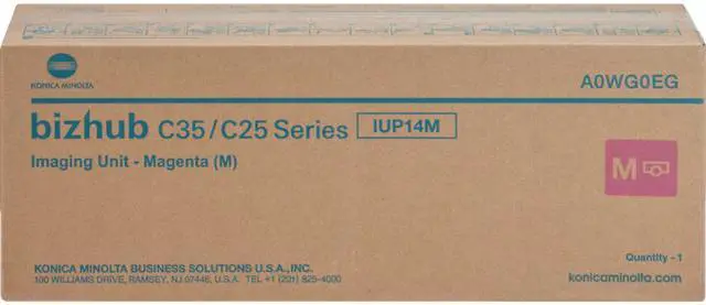 Main image of Magenta Toner Cartridge for Konica Minolta A3VU330 bizhub C654, bizhub C654e, bizhub C754, bizhub C754e, Genuine Konica Minolta Brand