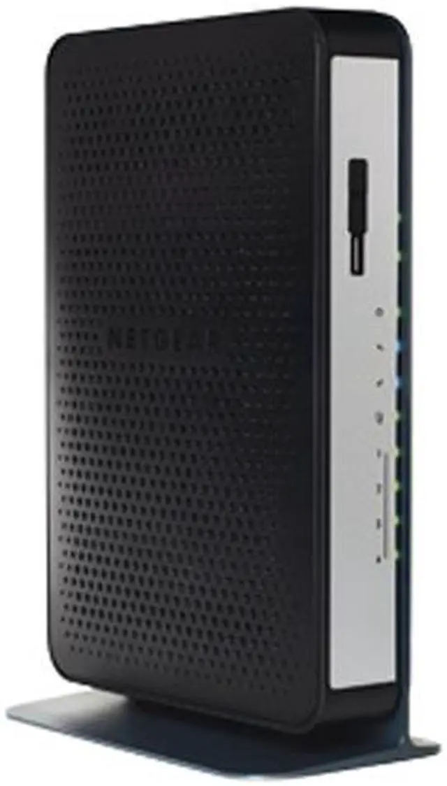 Main image of Netgear N450-100NAS N450 Wireless Gigabit Router + High Speed Cable Modem – DOCSIS 3.0
