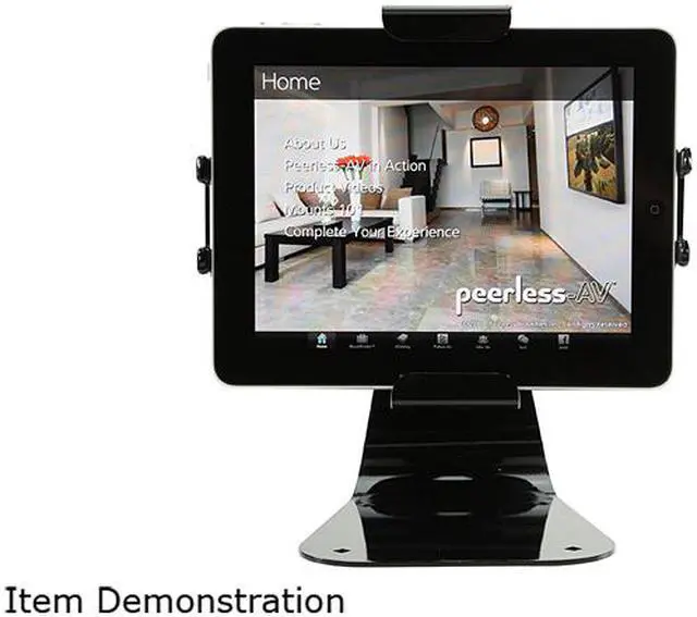 Alt view image 4 of 7 - Universal Desktop Tablet Mount For Tablets Less Than 0.75 19mm Deep Includes