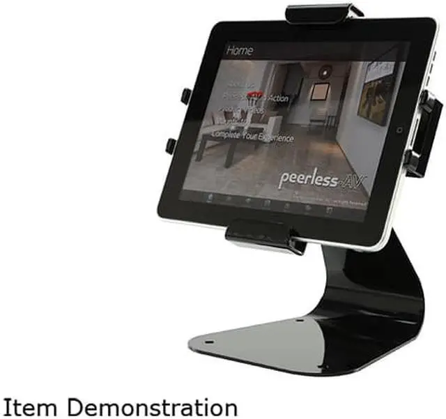 Alt view image 6 of 7 - Universal Desktop Tablet Mount For Tablets Less Than 0.75 19mm Deep Includes