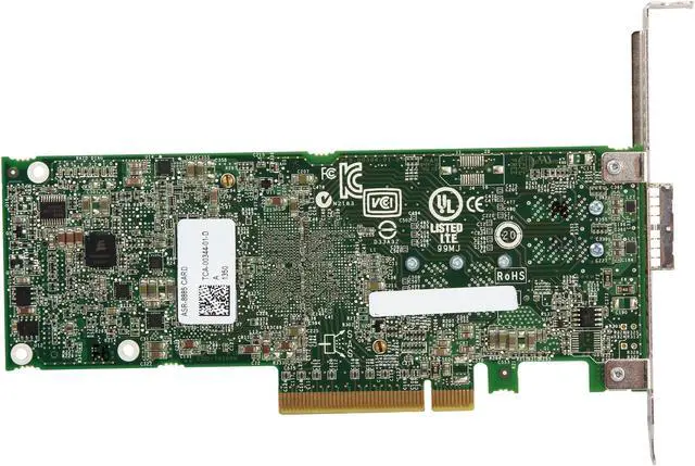 Alt view image 4 of 5 - Adaptec 2277000-R Adaptec Series 8 RAID Adapters - 12Gb/s SAS - PCI Express 3.0 x8 - Plug-in Card - RAID Supported - 0, 1, 1E, 5, 6, 10, 50, 60 RAID Level - 16 Total SAS Port(s) - 2 SAS Port(s)
