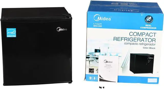 Alt view image 7 of 7 - Midea MRS180B 1.7 cu ft. Compact Refrigerator, Black