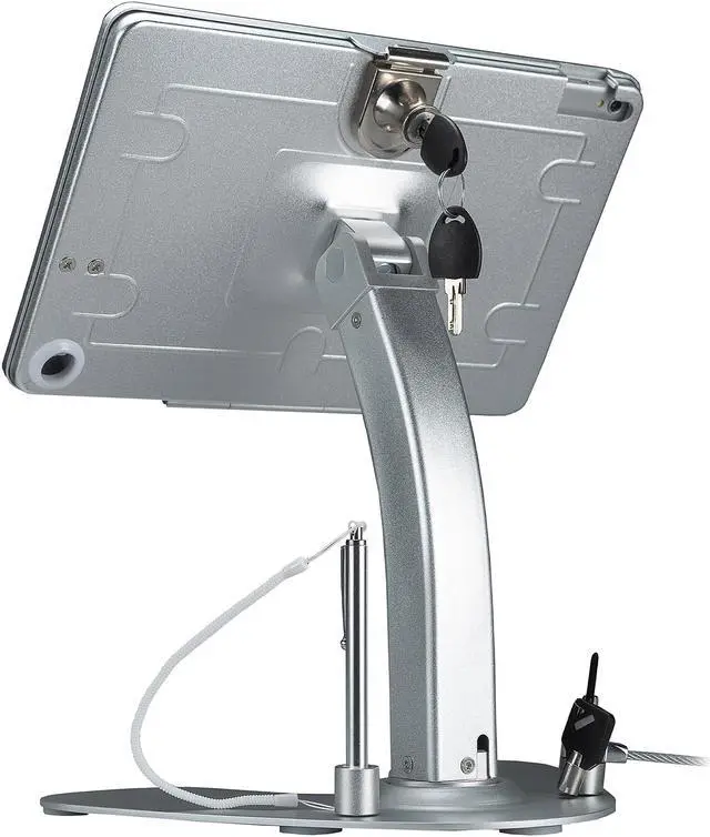 Alt view image 2 of 8 - CTA PAD-ASK10 Dual Sec Kiosk Stnd W/ Locking Case (padask10)
