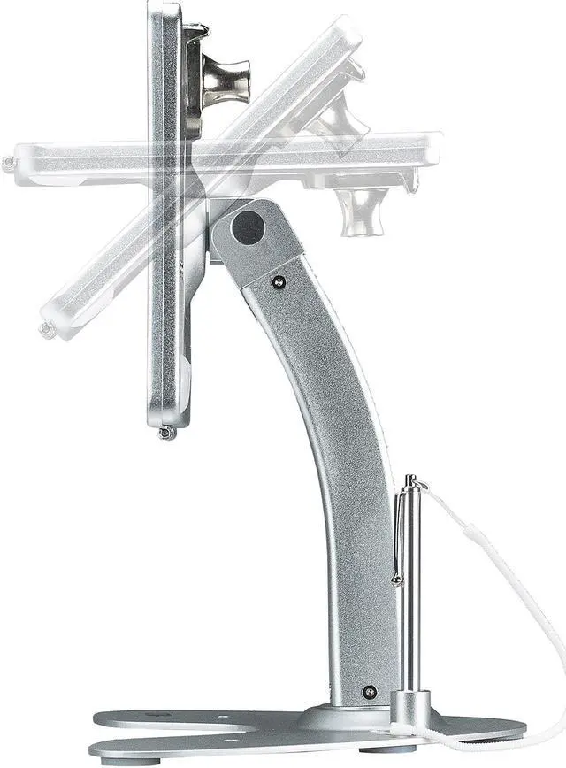 Alt view image 3 of 8 - CTA PAD-ASK10 Dual Sec Kiosk Stnd W/ Locking Case (padask10)