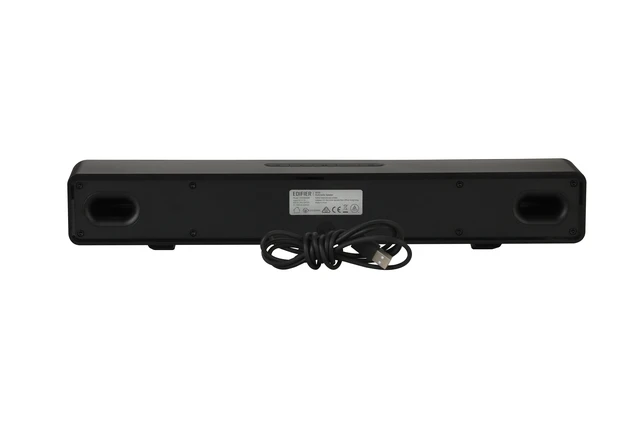 Alt view image 3 of 4 - Edifier QS30 Bluetooth Tabletop Soundbar with Halo lights (Black)