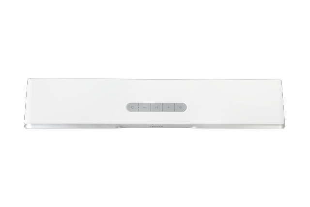 Alt view image 3 of 4 - Edifier QS30 Bluetooth Tabletop Soundbar with Halo lights (White)