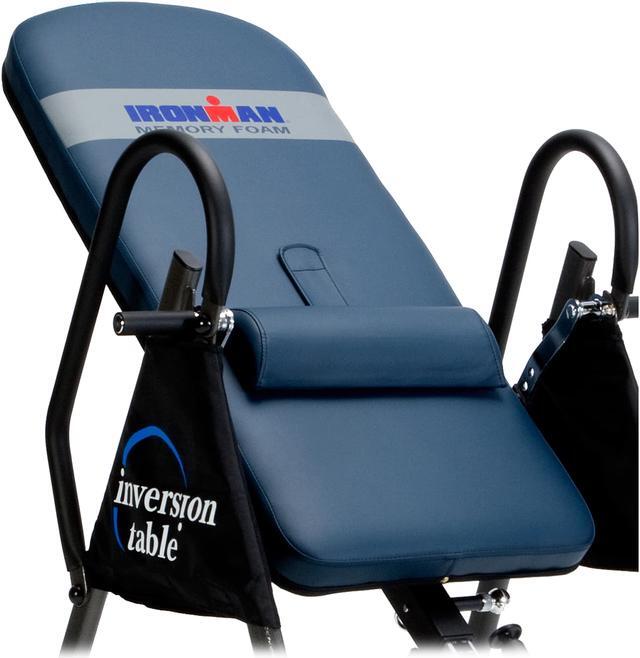 Alt view image 5 of 9 - Ironman Gravity 4000 Inversion Table with Memory Foam