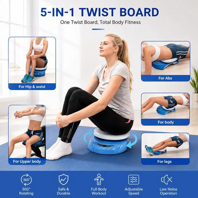 Alt view image 6 of 6 - Carepeutic BetaFlex Spin-To-Slim Hula Exerciser Workout for Sturdy Core