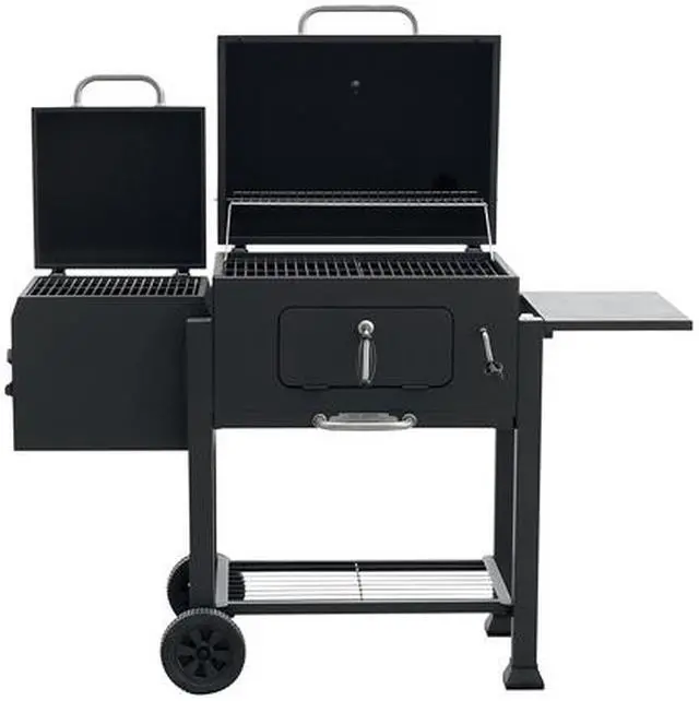 Alt view image 2 of 8 - LANDMANN 560212 Vista Grill w Offset Smoker