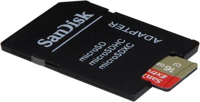 Alt view image 4 of 5 - SanDisk Extreme 16GB Micro SDHC UHS-1/Class 10 Flash Memory