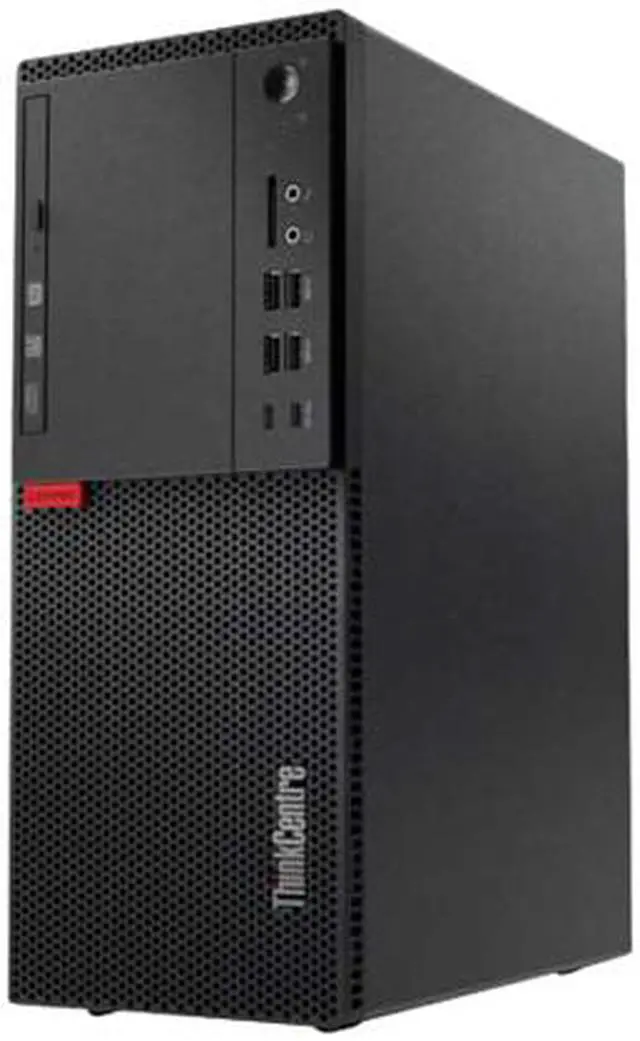 Alt view image 3 of 6 - Lenovo Desktop Tower PC, Intel Core i7-7700 (3.60 GHz), Intel HD 630, 8 GB RAM, 256 GB SSD, Windows 10 Pro, ThinkCentre M710t (10M9000LUS)