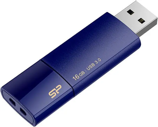 Alt view image 3 of 4 - Silicon Power 16GB Blaze B05 USB 3.0 Flash Drive (SP016GBUF3B05V1D)