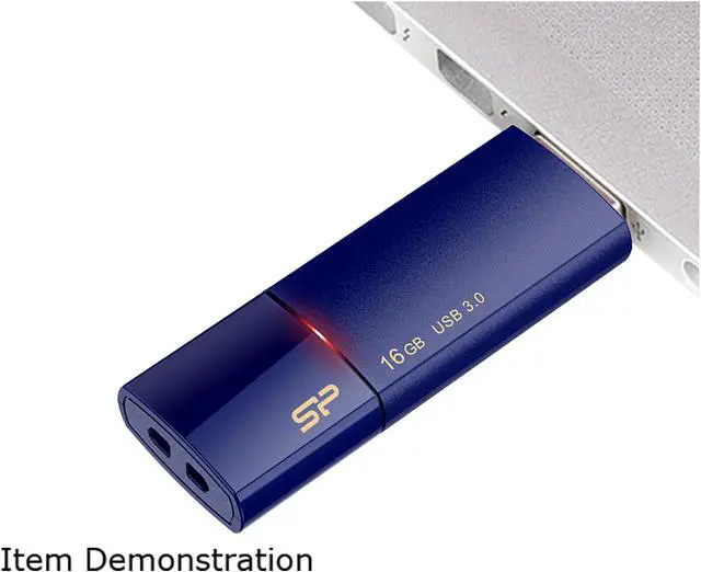 Alt view image 4 of 4 - Silicon Power 16GB Blaze B05 USB 3.0 Flash Drive (SP016GBUF3B05V1D)